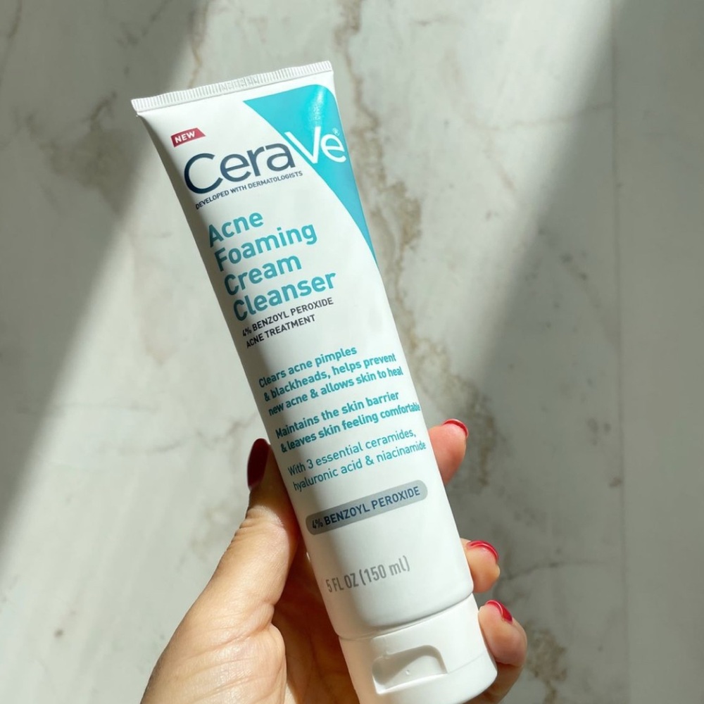 Cerave Acne foaming cream wash - Treatment Cleanser -
